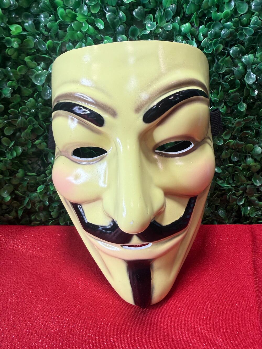 V for Vendetta Deluxe Mask Rubies Costume Boxed Guy Fawkes Anonymous Rare EUC